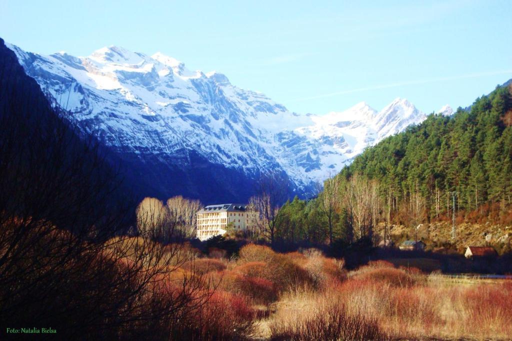 Hotel Meson De Salinas Salinas de Bielsa Zewnętrze zdjęcie